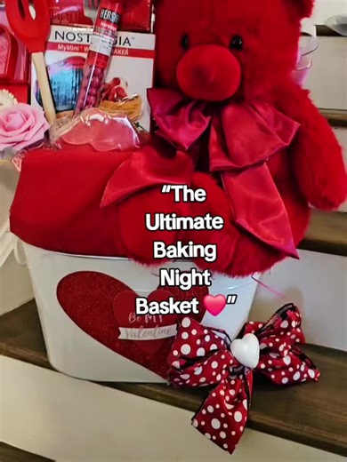 POV: You finally found a Valentine’s gift that isn’t basic ❤️🧸 Waffles. Chocolate. Tea. Cookies. A teddy bear. It’s giving cozy nights & homemade love. Perfect for your girlfriend, wife, or someone sweet. DM to order before they’re gone! #ValentinesDay #baking #CozyVibes #DateNight #Sweettreats