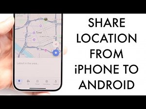 How To Share Location From Android & iPhone! (2025)