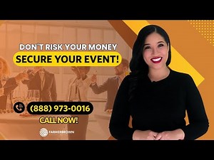 Protect Your Big Day with One-Day Event Insurance | FarmerBrown