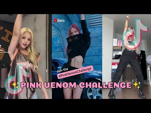 ✨PINK VENOM CHALLENGE✨ BLACKPINK - TIKTOK COMPILATION