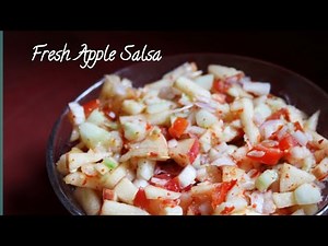 Apple Salsa Recipe || kavis cooking and DIY's