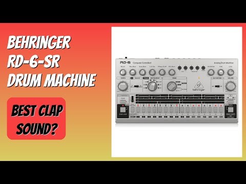 REVIEW (2025): Behringer RD-6-SR Drum Machine. Features