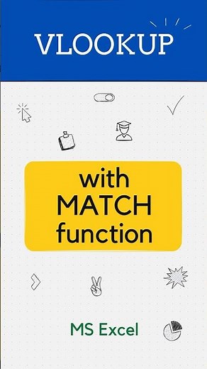 How to use the VLOOKUP function with the MATCH function