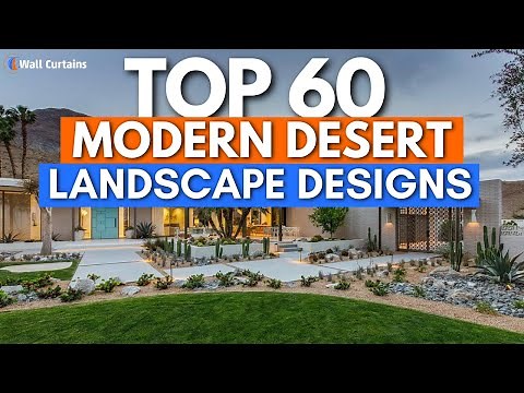 Top 60 Modern Desert Landscape Design Ideas l Dry garden 2024