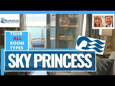 SKY Princess All Room Types