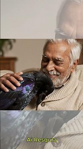 Raven's Affectionate Cuddle Clip | Unexpected Bird Bond