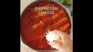 5.7K views · 45 reactions | Cheese Stuffed Manicotti cooks right in the sauce, no pre-cooking needed! Recipe! > https://www.theslowroasteditalian.com/one-skillet-3-cheese-manicotti-with-meat-sauce-30-minutes/ | The Slow Roasted Italian | Facebook