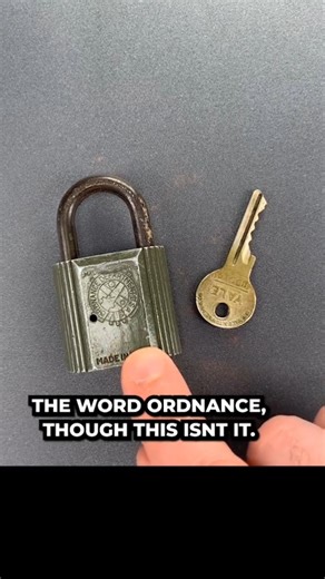 WWII-Era Army Ordnance Department Padlock Picked.#lockpickingtool #picklock #lockpickinglawyer #lockpick #lockpicking #padlock #4u #foryou #secure #locks | Lockspickinkslawyers