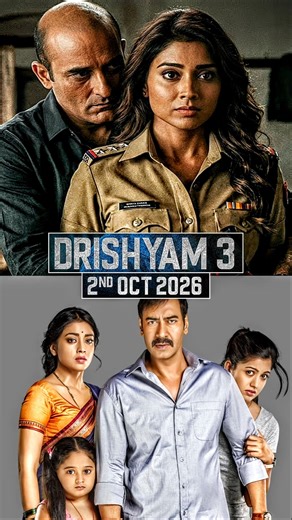 Drishyam 3 Official Announcement but without Akshaye Khanna #drishyam3