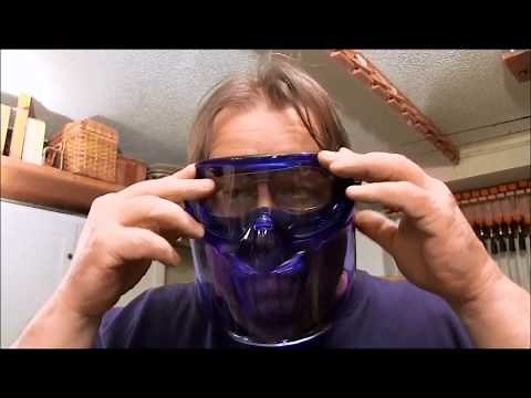 V90 Safety Goggles with Detachable Face Shield Review | NewWoodworker