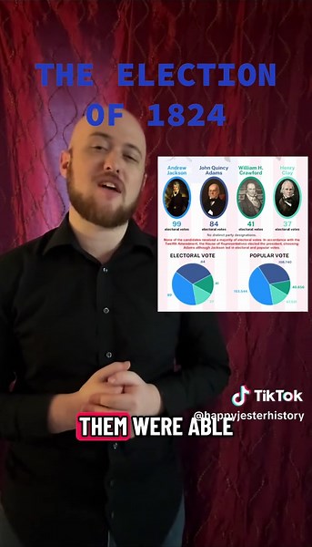 What happened in 1824? #history #americanhistory #1800s #politics #funfacts