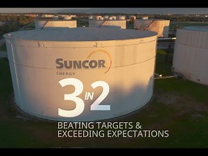 Suncor meets ambitious goals one year ahead of plan, beating targets and exceeding expectations