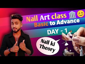Professional nail art course day 1 online | Basic to advance nail art course online |nail Class day1