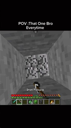 That One Bro Everytime 🤓 #shorts #minecraftmemes #PiroGamimgOG #viral #trending