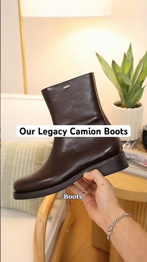 Worth the price? Our Legacy Camion Boots