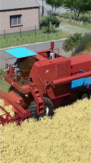 ŻNIWA BIZONEM ZO56 #fs25 #fs22 #farming