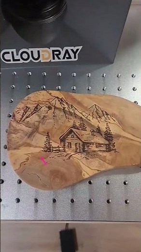 ✨ Crisp, Clean, and Custom — Batch Engraving Wood with the EC30 🎄