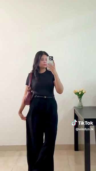 Highwaist Pleated Korean Baggy Pant 3950/= | Basic Crop Tee Rs 2600/=✨ Limited Stock Available! Delivery Within 10-14 Working Days All Over Sri Lanka🚚 📍 Bank Deposits/ Transfers Only | No COD📍 DM to Place Your Orders 💕 Whatsapp 072-660 2249 #koreanbaggypants #srilanka #aestheticpinterestinspiredpants #formaloutfits #collegeoutfits