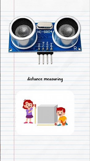 How the HC-SR04 Ultrasonic Sensor Works 🔊 (2cm to 400cm!)
