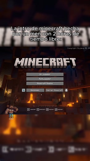 1.4M views · 68K reactions | Para ser honesto a minecraft le hace falta un menu mas estetico #humor #minecraft #minecraftfunny #minecraftmemes #reelsviralシ | Dorian Builds | Facebook