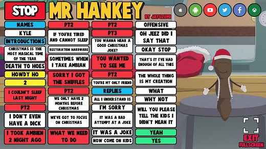 MR HANKEY SOUNDBOARD / SOUTH PARK