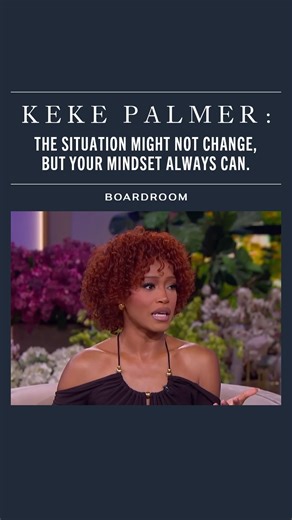 all about the reframe for Keke Palmer 💯🔥⁠ ⁠ (🎥: The Jennifer Hudson Show) | Boardroom