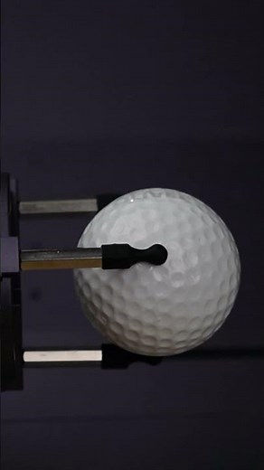 Make a golfball with Laserpecker LP4!