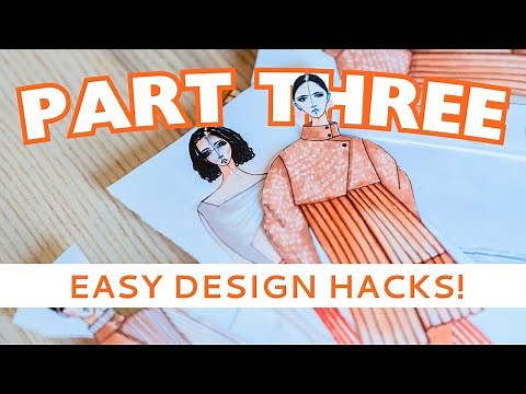 Fashion Design Made Easy! Simple tricks to unlock your creativity.