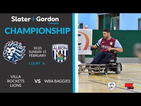 Villa Rockets Lions vs WBA Baggies - Slater & Gordon Championship Court A