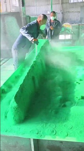 Applying Green Powder Coating