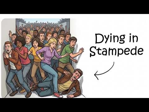 What Getting Crushed By A Stampede Feels like