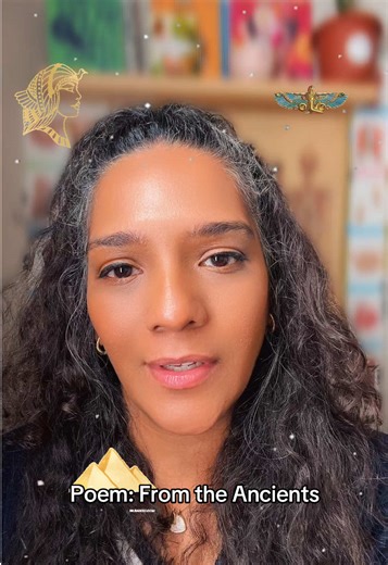 The ancient have a poem for you. #poem #ancientsecrets #poetic #fyp