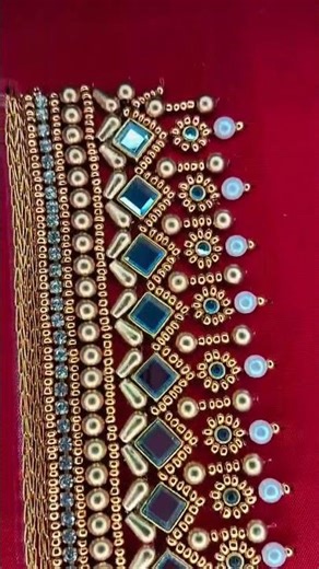 #my work🪡🧵🙏#aariworkandembroidery #embroidery #fashion #handbroidery #fashion
