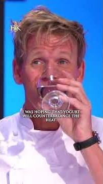 Indian dish is too spicy for chef Ramsay 🥵 #hellskitchen #gordonramsay