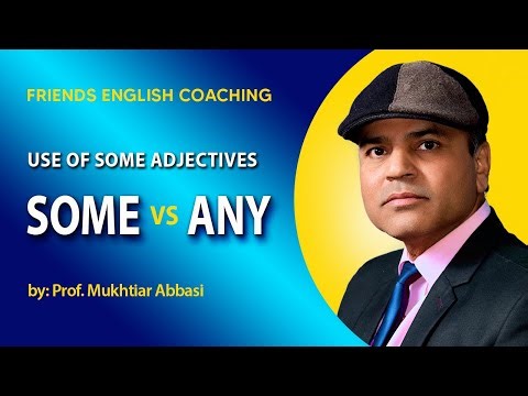 SOME & ANY USE | ADJECTIVES # partsofspeech #englishgrammar #education #learnanewwordtoday