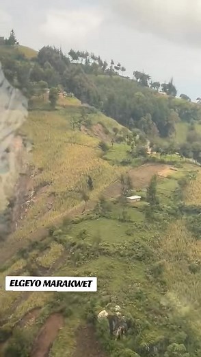Aerial view showing the aftermath of devastating mudslides in Elgeyo Marakwet. | Moses Arap Bett