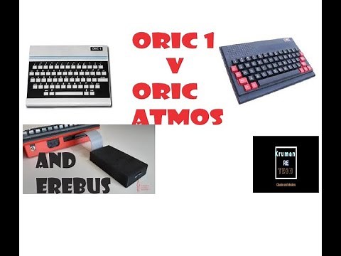 Oric 1 v Oric Atmos and Erebus review