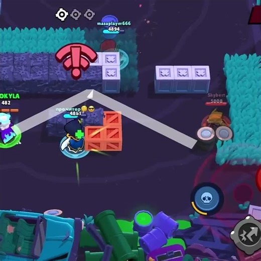 Lag + Hope = Pain 😭 | Brawl Stars Shorts