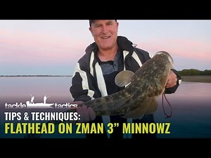 How to Catch Flathead on Soft Plastics - ZMan 3" MinnowZ