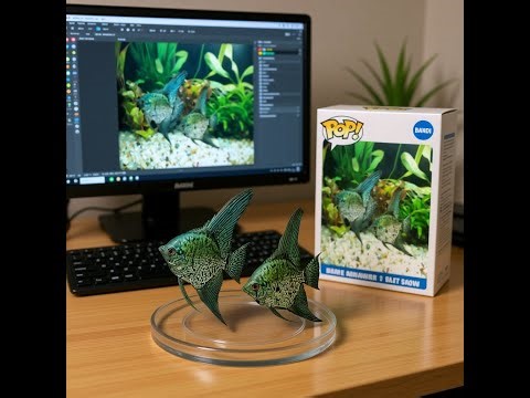 魚樂無窮Live 藍豹紋神仙魚餵飼 Angel fish Feeding Time 06/09(pm) 正在直播！