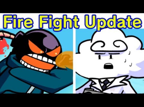 Friday Night Funkin_ VS Fire Whitty FULL WEEK Part 1 - 3   Cutscenes (FNF Mod)