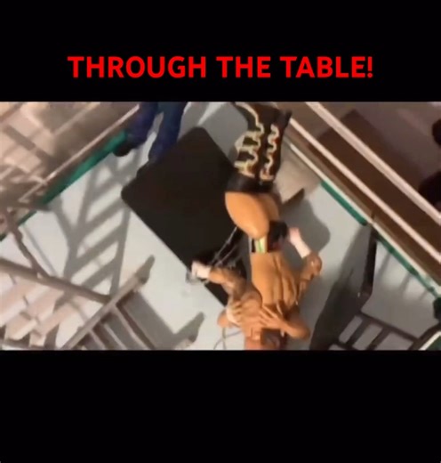 Through the barbed wire Table!