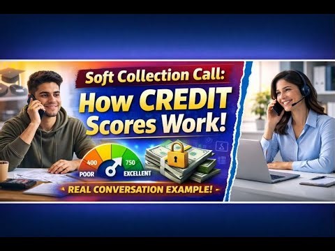 Soft Collection Call: How Credit Scores Work 💳📞 – Real Conversation Example!