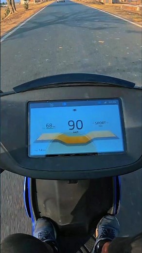 Ather Apex sport Mode ⚡ Top Speed Test | Real EV Power