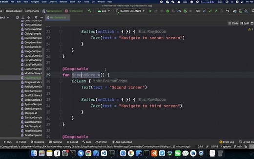 Jetpack Compose 之导航使用(一)
