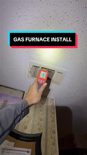 Installing a new gas furnace today. Making sure everything is wired, vented, and operating safely before startup. Another step toward becoming a better HVAC technician every day. #hvac #trades #hvactechnician