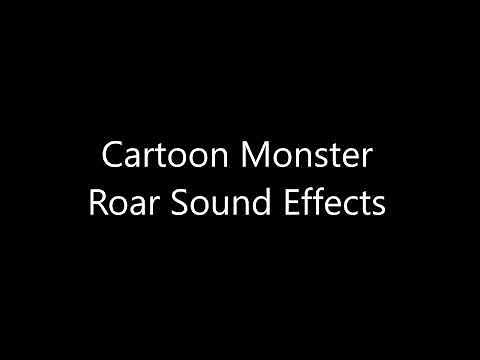 Cartoon Monster Roar SFX