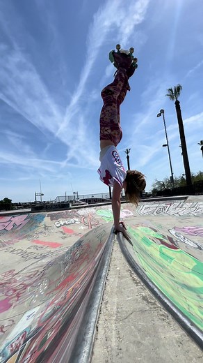 Flower Skatepark Roller Skating in California
