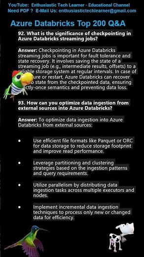 Mastering Azure Databricks Interview Questions