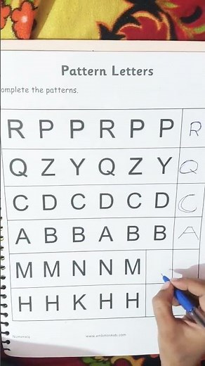 complete the pattern # preschool activity # viral video # shorts video